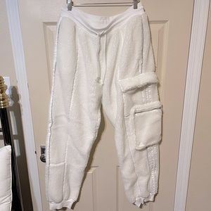 Adidas Ivy Park Teddy Cargo Pants L